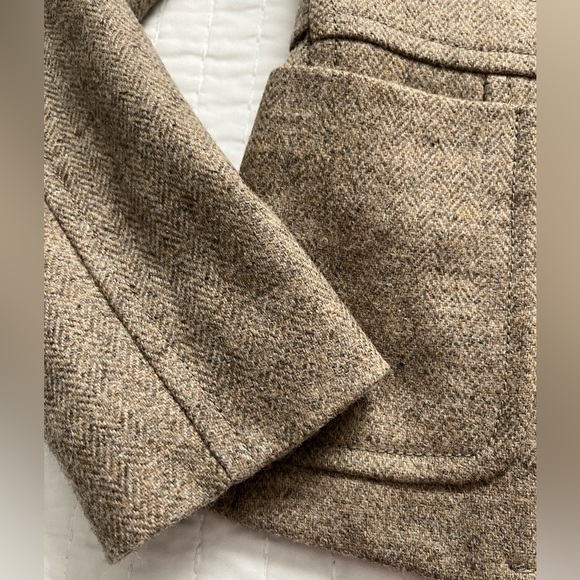 J. Crew by Robert Noble Blazer Herringbone Wool - Picture 12 of 13